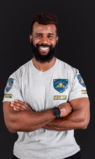 Arnaldo, founder of Lavres Safety Security Group, a Black-owned security company in Toronto